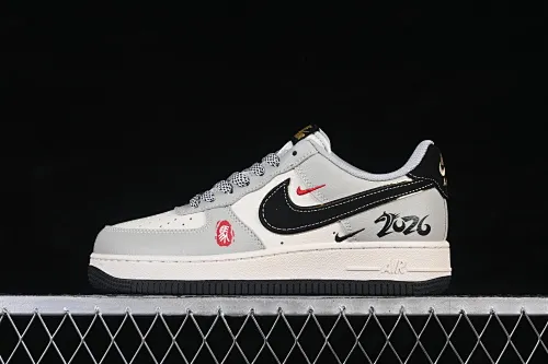 All categories Nk Air Force 1 Air Force series Nk Air Force 1 Low Air Force low-top Nike Air Force 1'07 Low Year of the Horse limited edition Air Force 1 low-top casual sneakers QW5288-129